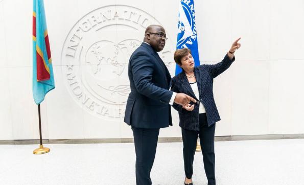 Tshisekedi au FMI