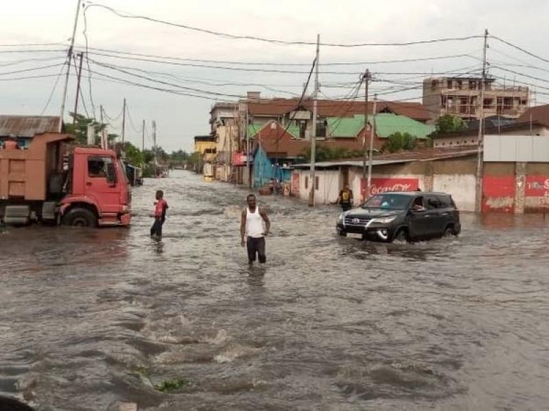 Pluie à Kinshasa
