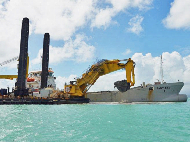 Dragage Fleuve Congo