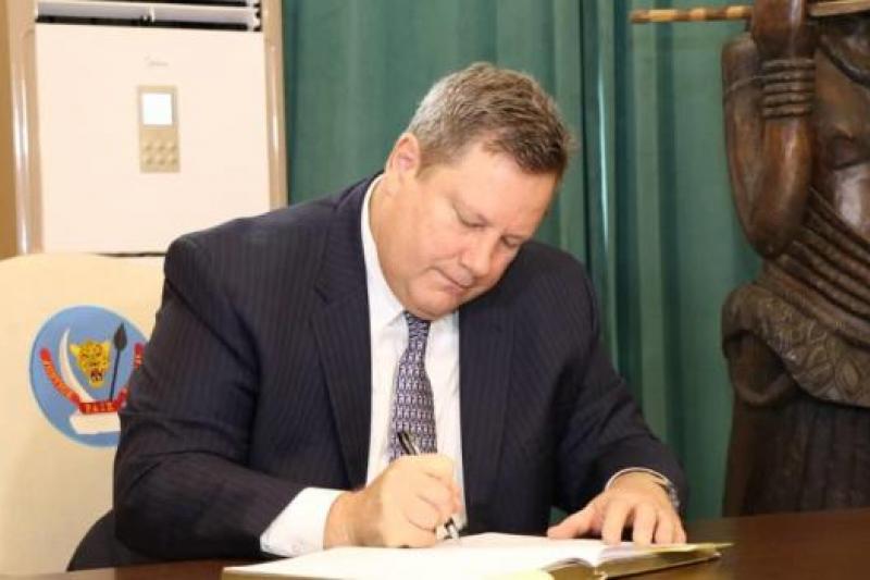 Mike Hammer, ambassadeur américain en RDC